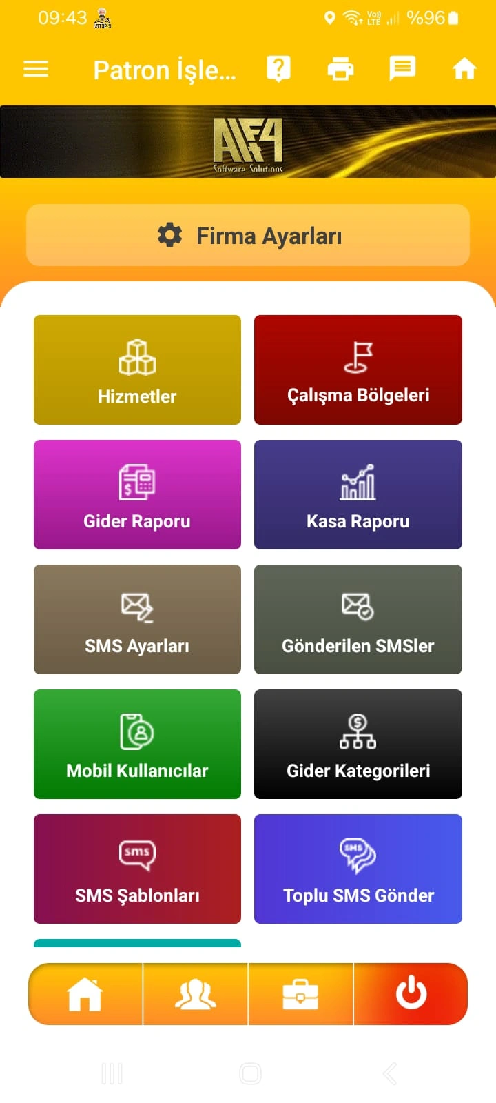 USTAPOS DRY Kuru Temizleme Otomasyonu Ekran Görüntüsü: Kuru Temizleme Programı